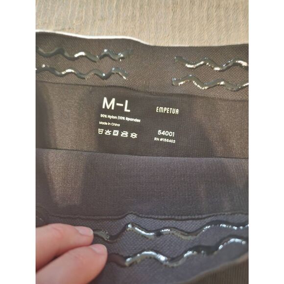 NWT Shapermint Empetua Black High-Waisted Shaper Panty Brief M/L - Picture 3 of 3